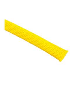 Techflex Flexo PET Sleeve 9mm - neon yellow, 1m