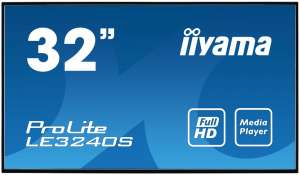 IIYAMA Monitor 32 LE3240S-B3 VA/FHD/HDMI/VGA/USB/RJ45/2X10W/16/7 