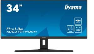 IIYAMA Monitor 34 cale XCB3494WQSN- VA,UWQHD,1500R,USB-C DOCK,KVM,120Hz,2X2W 