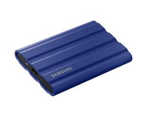 Samsung Dysk SSD T7 Shield 1TB USB 3.2, niebieski