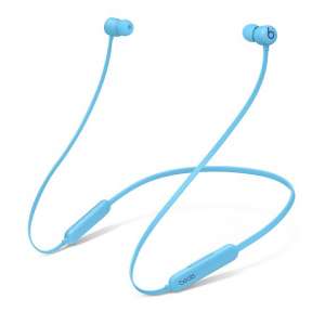 Beats Flex - bezprzewodowe słuchawki douszne zapewniające komfort użytkowania przez cały dzień - Płomienny niebieski