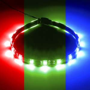 CableMod  WideBeam Magnetic RGB LED Kit - 30cm / 15 LEDs