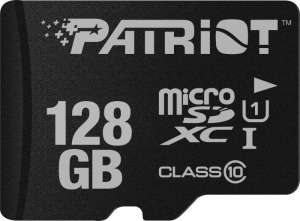 Patriot Karta pamięci MicroSDHC PATRIOT 128GB LX Series 
