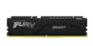 Kingston Fury Beast Black Pamięć DDR5 16GB(1*16GB)/6000  CL36 