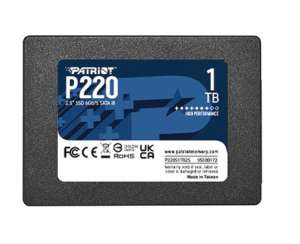 Patriot Dysk SSD 1TB P220 550/500MB/s SATA III 2.5 cala