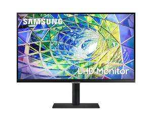 Samsung Monitor  27 cali LS27A80PUJUXEN IPS 3840 x 2160 UHD 16:9   1xHDMI 1xUSB-C (90W) 1xDP 3xUSB 3.0  5ms HAS+PIVOT płaski 3 lata on-site