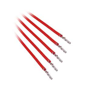 BitFenix Alchemy 2.0 PSU Cable, 5x 40cm - czerwony