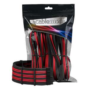 CableMod  PRO ModMesh Cable Extension Kit - czarno/czerwone