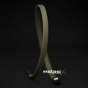 MDPC-X Sleeve SATA - Commando-Green, 0,35m