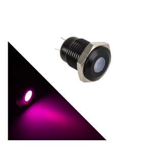 Lamptron -backed LED - fioletowy, czarny wersja
