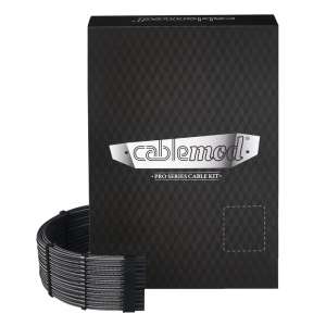 CableMod  PRO ModMesh C-Series RMi oraz RMx Cable Kit - carbon