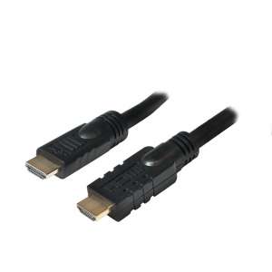 LogiLink Aktywny kabel HDMI, 3D, 4Kx2K, Ethernet, 10m, czarny