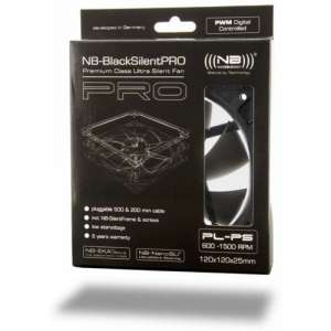 Noiseblocker BlackSilent Pro Fan PLPS - 120mm
