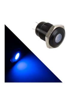 Lamptron -backed LED - niebieski, czarny wersja
