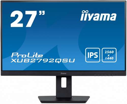 IIYAMA Monitor 27 cali XUB2792QSU-B5 IPS,QHD,HAS(150mm),DVI,HDMI,DP,USB-3184847