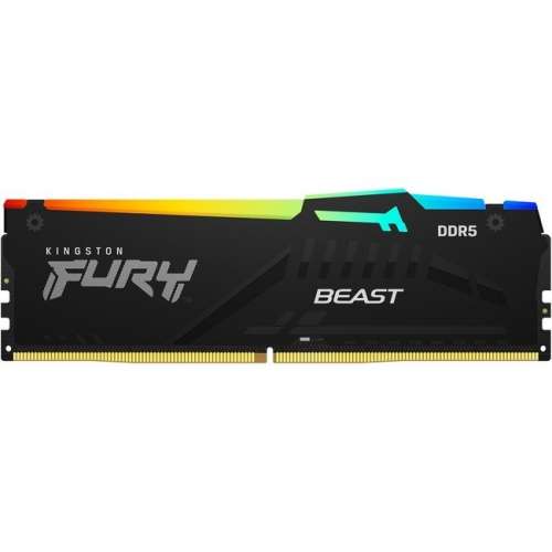 Pamięć DDR5 Fury Beast Black RGB  32GB(1*32GB)/5200  CL36 EXPO-3205866