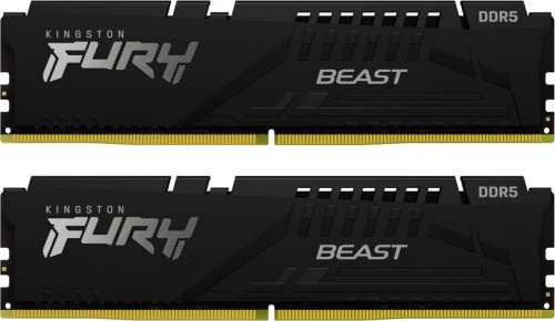 Pamięć DDR5 Fury Beast Black 64GB(2*32GB)/5200  CL36 EXPO-3205884