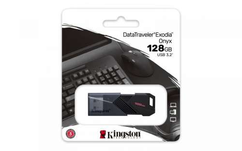 Pendrive Data Traveler Exodia Onyx 128GB USB3.2 Gen1 -3210868