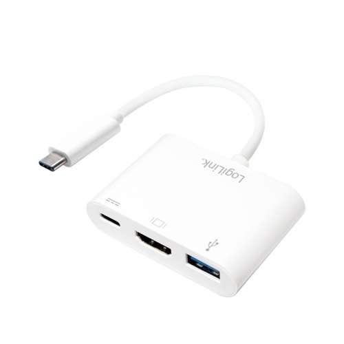 LogiLink Adapter wieloportowy USB-C do HDMI z PD-368236