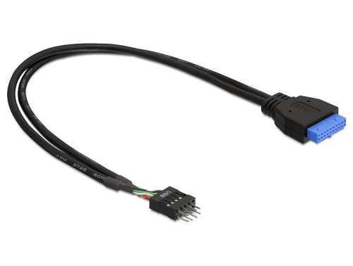 Delock Kabel USB 3.0 Pin Header(F)->USB 2.0 Pin Header(M) 30cm-196733
