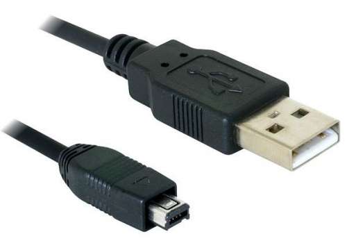 Delock Kabel USB mini(M) 4 PIN-USB-A(M)-413468