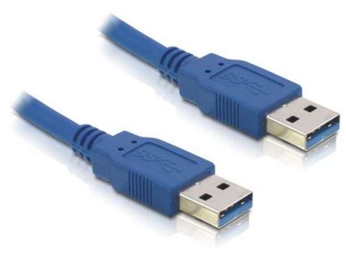 Delock Kabel USB-A M/M 3.0 2m niebieski-413495