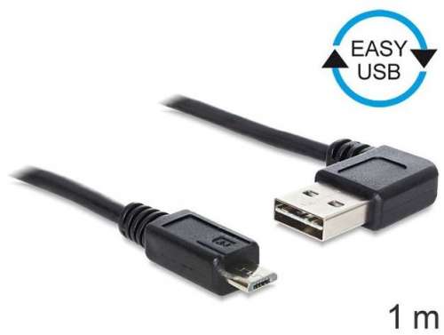 Delock Kabel USB MICRO(M) -USB-A(M) 2.0 1M-413517