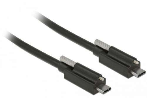 Delock Kabel USB-C M/M 3. 1 GEN 2 ze śrubą-413571