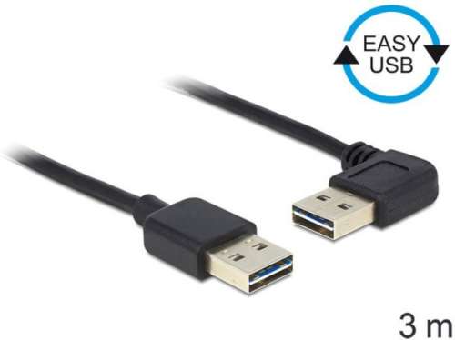 Delock Kabel USB-A M/M 2.0 3M EASY-USB-413598