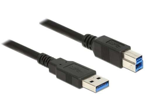 Delock Kabel USB 3.0 0.5m AM-BM czarny-242030