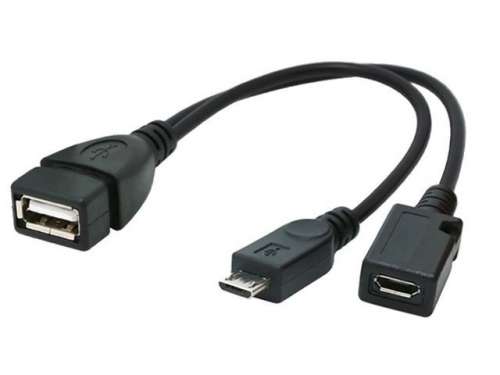 Gembird KABEL USB MICRO AF-BM+(F) USB 2.0 OTG 15CM-205783