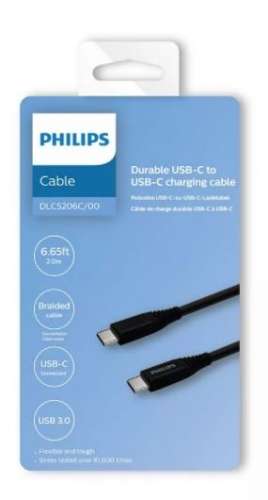 Philips Kabel USB-C to USB-C 2 metry-412172