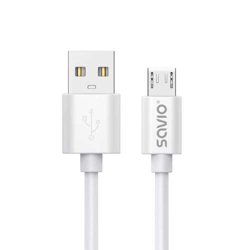 Savio Kabel USB- A - micro USB, 2A, 3m, CL-167-2474172
