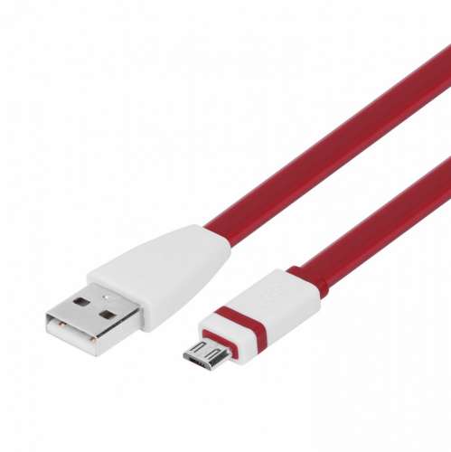 TB Kabel USB-Micro USB 1m burgundowy-302087