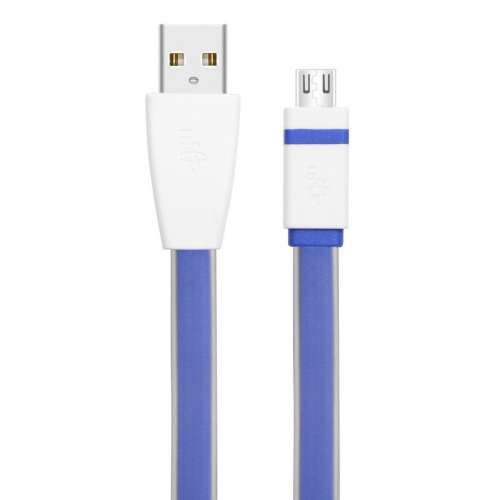 TB Kabel USB-Micro USB 2m. niebieski-335652