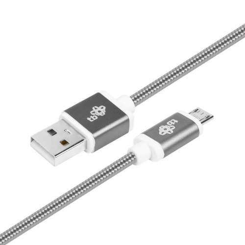 TB Kabel USB-Micro USB 1.5 m grafitowy sznurek-263997