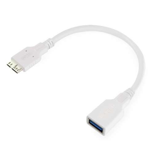 Unitek Kabel OTG USB 3.0 AF do microUSB BM; Y-C453-197305