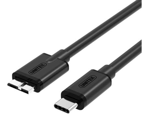 Unitek Kabel USB TYP-C do microUSB 3.0 1m Y-C475BK-262441