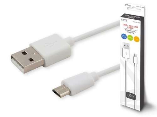 Savio Kabel USB - micro USB, 2.1A, 1m, CL-123-2500698