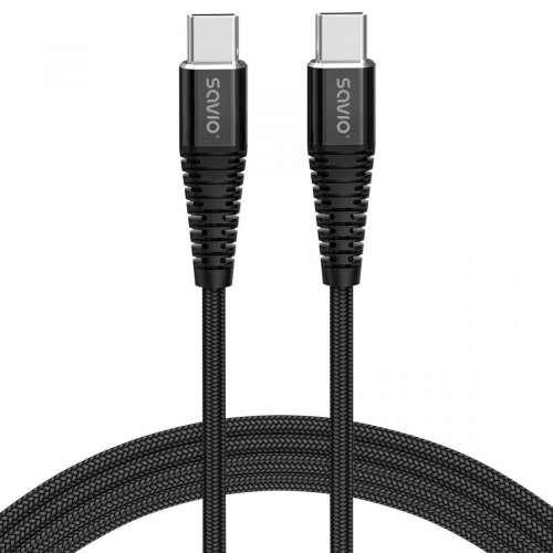 Savio Kabel USB typu C - USB typu C 5A 1m, CL-159-2500717