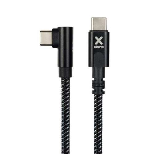 Xtorm Kabel USB-C PD 1,5m 90 stopni, czarny-2502963