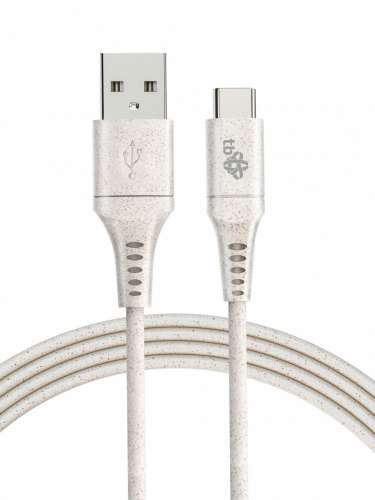 Kabel USB-USB C 1m.ekologiczny 2.0. 3A-3242006