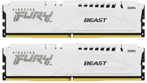 Kingston Pamieć DDR5 Fury Beast White 32GB(2*16GB)/6000 CL36-3293637