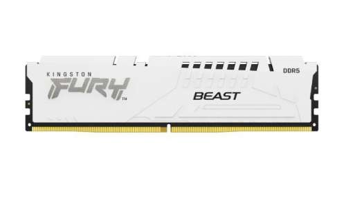 Kingston Pamięć DDR5 Fury Beast White  64GB(2*32GB)/5600Mhz  CL36-3293514