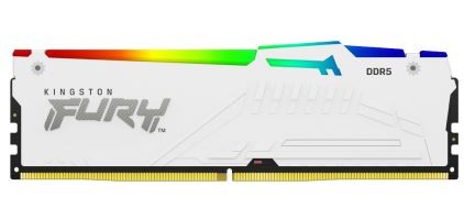 Pamięć DDR5 Fury Beast RGB 64GB(4*16GB)/5200 CL40 biała-3343092