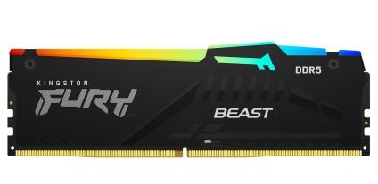 Pamięć DDR5 Fury Beast RGB 64GB(4*16GB)/6000 CL40 czarna-3343098