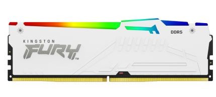 Pamięć DDR5 Fury Beast RGB 64GB(4*16GB)/6000 CL40 biała-3343100