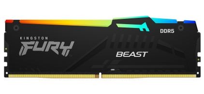 Pamięć DDR5 Fury Beast RGB 128GB(4*32GB)/5200 CL40 czarna-3343102