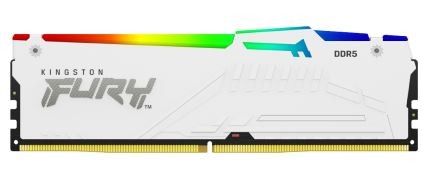 Pamięć DDR5 Fury Beast RGB 128GB(4*32GB)/5600 CL40 biała-3343108