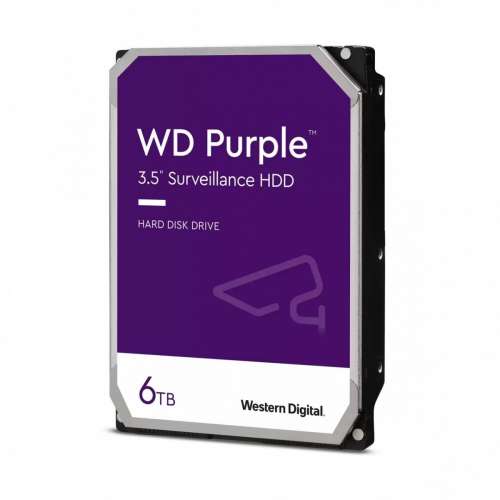 Dysk twardy WD Purple 6TB 3,5 256 MB 5400RPM WD64PURZ -3508079